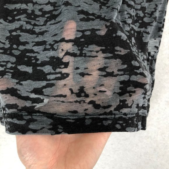 Touch by Alyssa Milano NWT Women's Size Small NFL Raiders Burnout Grey T-Shirt - Picture 5 of 12